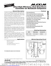 MAX1715EEI+T datasheet pdf MAXIM - Dallas Semiconductor