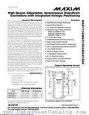 MAX1854EEG/GG8 datasheet pdf MAXIM - Dallas Semiconductor