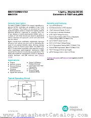 MAX1722EZK+T datasheet pdf MAXIM - Dallas Semiconductor