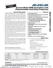 MAX17500BAUB+ datasheet pdf MAXIM - Dallas Semiconductor