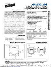 MAX1760HETB+ datasheet pdf MAXIM - Dallas Semiconductor