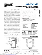 MAX1763EUE+T datasheet pdf MAXIM - Dallas Semiconductor