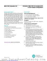 MAX17681EVKIT# datasheet pdf MAXIM - Dallas Semiconductor