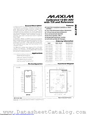 MAX178BEWG-T datasheet pdf MAXIM - Dallas Semiconductor