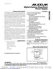 MAX1802EHJ+ datasheet pdf MAXIM - Dallas Semiconductor
