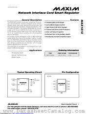 MAX1810ESA+ datasheet pdf MAXIM - Dallas Semiconductor