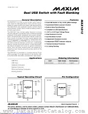 MAX1812EUB+ datasheet pdf MAXIM - Dallas Semiconductor