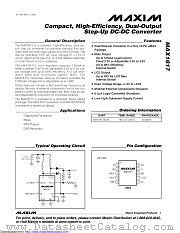 MAX1817EUB+ datasheet pdf MAXIM - Dallas Semiconductor