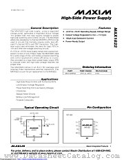 MAX1822ESA-T datasheet pdf MAXIM - Dallas Semiconductor