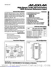 MAX185BCWG+T datasheet pdf MAXIM - Dallas Semiconductor