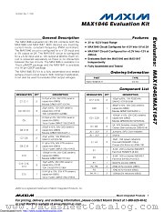 MAX1846EVKIT+ datasheet pdf MAXIM - Dallas Semiconductor