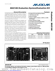 MAX186EVKIT-DIP datasheet pdf MAXIM - Dallas Semiconductor