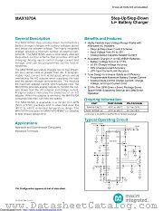 MAX1870AETJ+ datasheet pdf MAXIM - Dallas Semiconductor