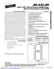 MAX1875EEG+ datasheet pdf MAXIM - Dallas Semiconductor
