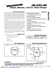 MAX1879EUA+ datasheet pdf MAXIM - Dallas Semiconductor
