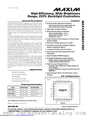MAX1895EVKIT-D datasheet pdf MAXIM - Dallas Semiconductor