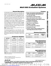 MAX1895EVSYS-S datasheet pdf MAXIM - Dallas Semiconductor