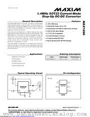 MAX1896EUT datasheet pdf MAXIM - Dallas Semiconductor