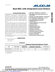 MAX19000BECB+ datasheet pdf MAXIM - Dallas Semiconductor