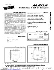 MAX1925ETC-T datasheet pdf MAXIM - Dallas Semiconductor
