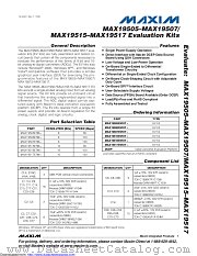 MAX19505EVKIT datasheet pdf MAXIM - Dallas Semiconductor