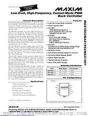 MAX1953EUB+TG077 datasheet pdf MAXIM - Dallas Semiconductor