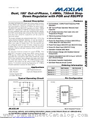 MAX1970EEE+ datasheet pdf MAXIM - Dallas Semiconductor