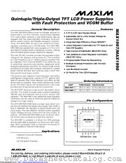 MAX1997ETJ+T datasheet pdf MAXIM - Dallas Semiconductor