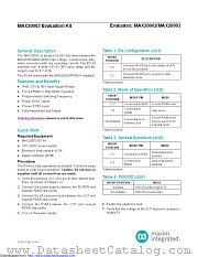 MAX20003EVKIT datasheet pdf MAXIM - Dallas Semiconductor