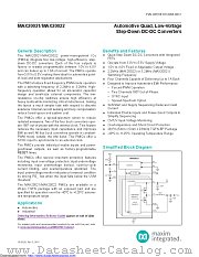MAX20022ATIB/V+T datasheet pdf MAXIM - Dallas Semiconductor