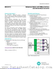 MAX20751 datasheet pdf MAXIM - Dallas Semiconductor