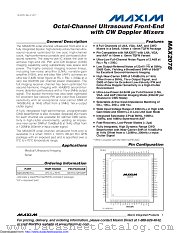 MAX2078CTK+W datasheet pdf MAXIM - Dallas Semiconductor