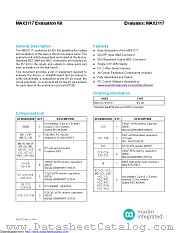 MAX2117EVKIT+ datasheet pdf MAXIM - Dallas Semiconductor