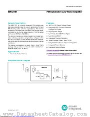 MAX2181EVKIT# datasheet pdf MAXIM - Dallas Semiconductor