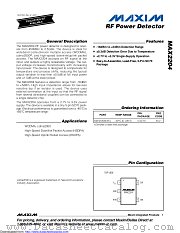 MAX2204EXK+ datasheet pdf MAXIM - Dallas Semiconductor