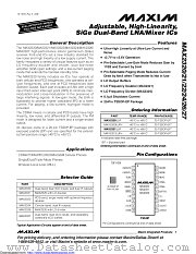 MAX2322EUP+ datasheet pdf MAXIM - Dallas Semiconductor