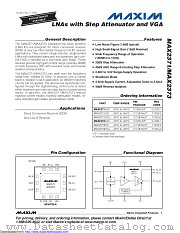 MAX2373ETC+TG071 datasheet pdf MAXIM - Dallas Semiconductor