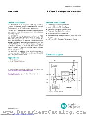 MAX24011 datasheet pdf MAXIM - Dallas Semiconductor