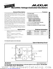 MAX2622EUA+T datasheet pdf MAXIM - Dallas Semiconductor