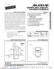 MAX2643EXT datasheet pdf MAXIM - Dallas Semiconductor
