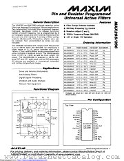 MAX266BCWI+ datasheet pdf MAXIM - Dallas Semiconductor
