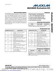 MAX2659EVKIT datasheet pdf MAXIM - Dallas Semiconductor