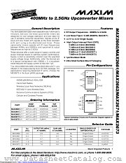 MAX2673EUA+ datasheet pdf MAXIM - Dallas Semiconductor