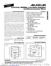 MAX2685EEE+T datasheet pdf MAXIM - Dallas Semiconductor