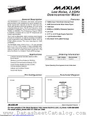MAX2690EUB+ datasheet pdf MAXIM - Dallas Semiconductor