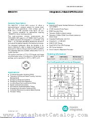 MAX2741ETI-T datasheet pdf MAXIM - Dallas Semiconductor