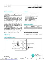 MAX2750AUA datasheet pdf MAXIM - Dallas Semiconductor