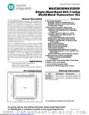 MAX2829 datasheet pdf MAXIM - Dallas Semiconductor