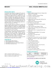 MAX2851 datasheet pdf MAXIM - Dallas Semiconductor