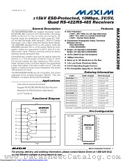 MAX3096ESE+TW datasheet pdf MAXIM - Dallas Semiconductor